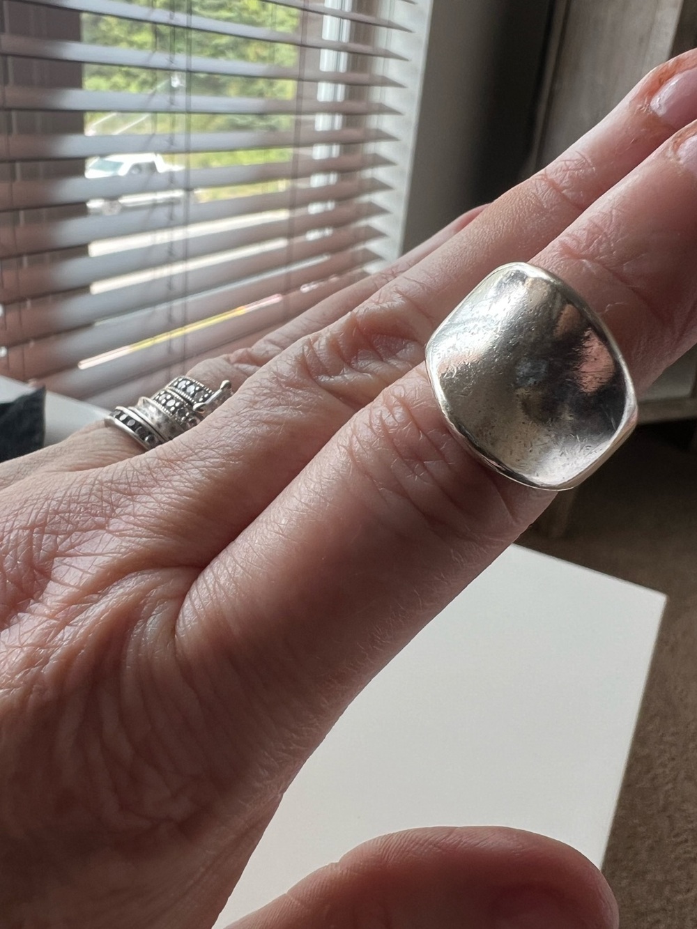 Chunky Sterling Silver Ring